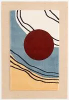 Дизайнерский ковёр прямоугольный 64660  43 0,7x1м