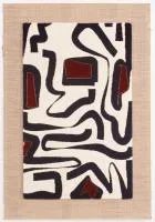 Дизайнерский ковёр прямоугольный 64590  8 0,7x1м