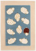 Дизайнерский ковёр прямоугольный 64580  34 0,7x1м