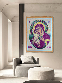 Ковер прямоугольный Палитра 51 (Ковры Прошивные) p1386   c11 1x1,3 м